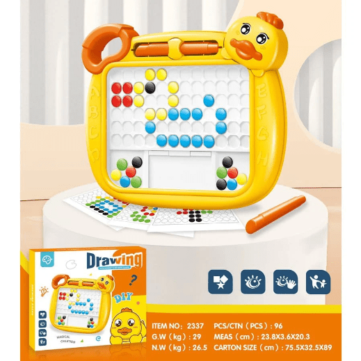 Duck Magnetic Bead Drawing Board - Toynix
