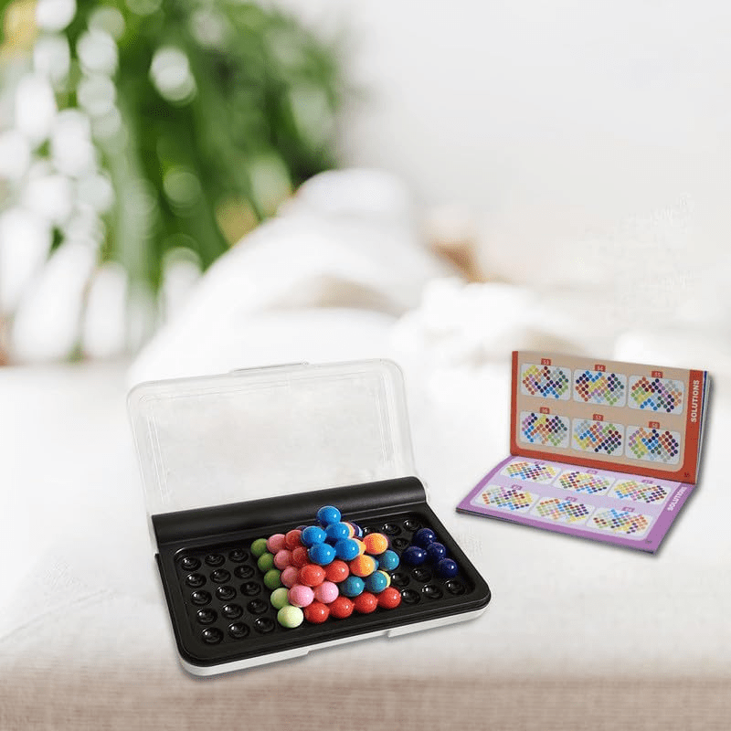 3D IQ Brain Puzzle Game for Kids 120 Challenges - Toynix
