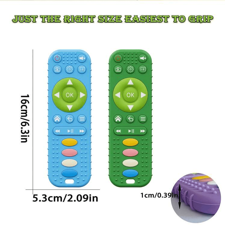 Silicone Remote Control Teething Toy - Toynix