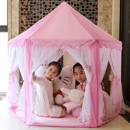 Princess Castle Play Tent House for Kids – Dreamy Playhouse for Your Little Princess - Toynix