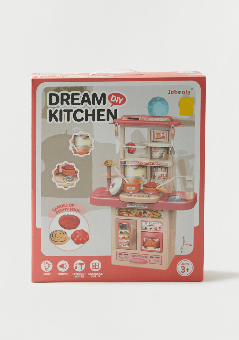 DIY Large Dream Kitchen Playset For Kids (65T - 2) - Toynix