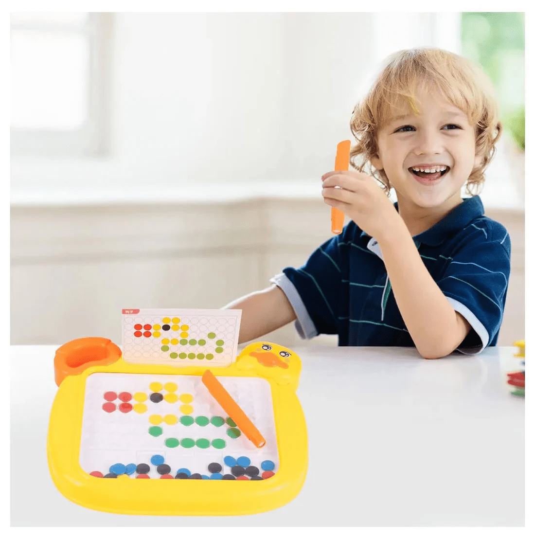 Duck Magnetic Bead Drawing Board - Toynix