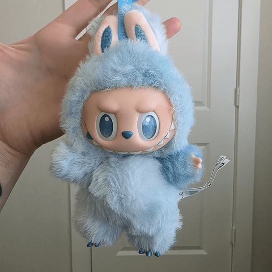 Labubu Big Into Energy Monster Plush Keychain - 1 PC (Blue) - Toynix