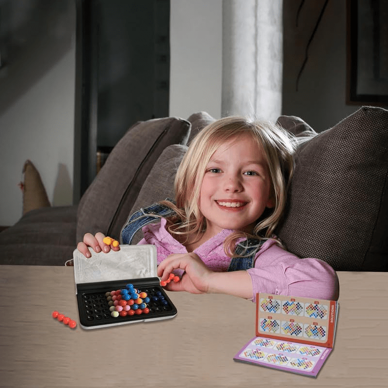 3D IQ Brain Puzzle Game for Kids 120 Challenges - Toynix