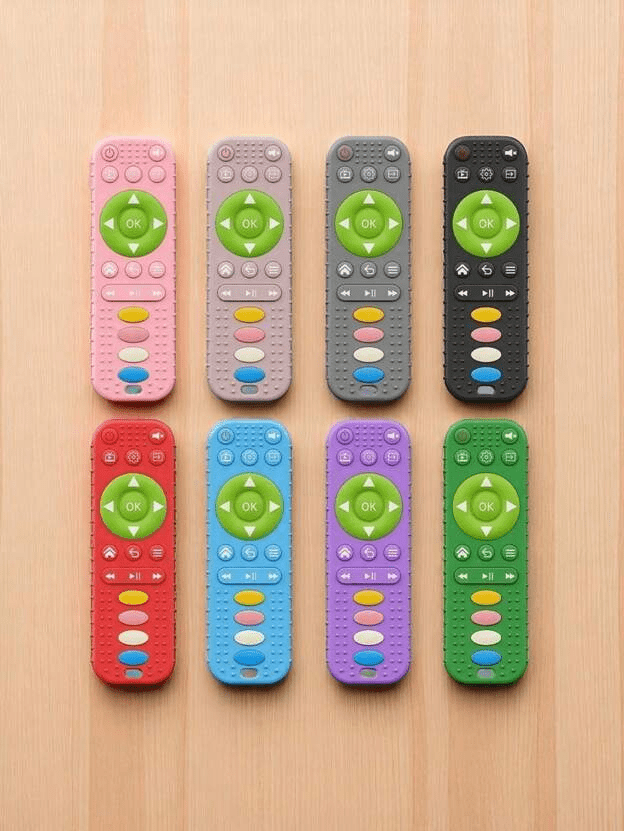 Silicone Remote Control Teething Toy - Toynix