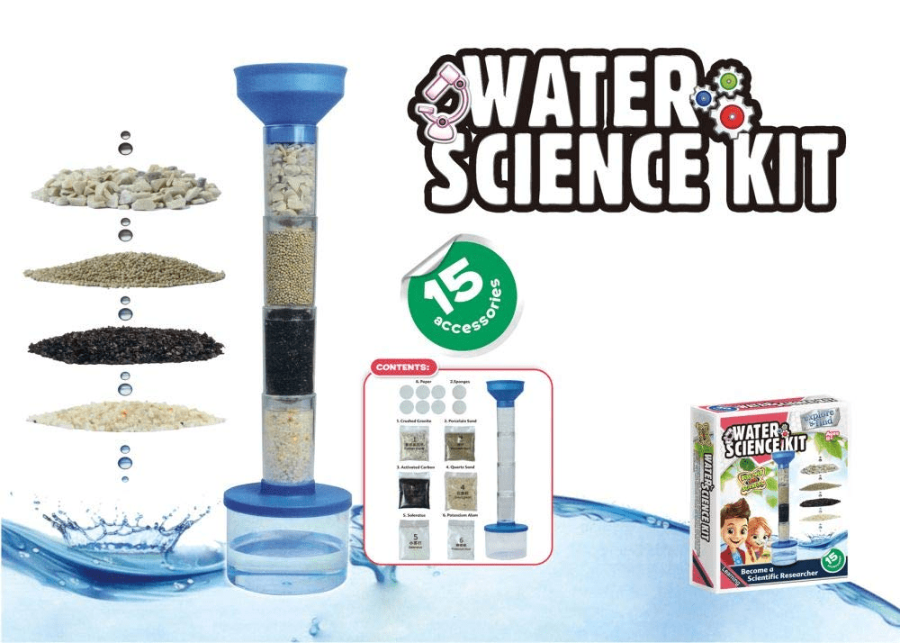 DIY Water Purification Science Kit for Kids - Toynix