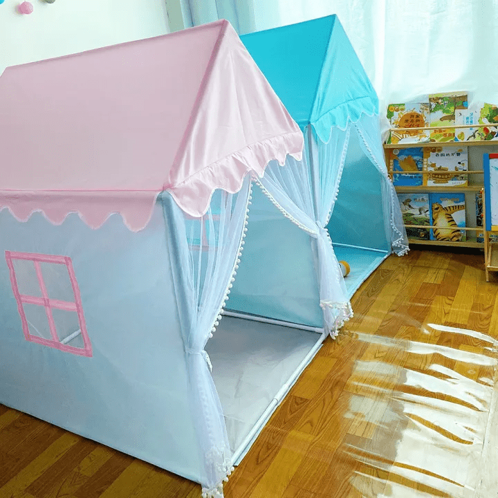 Kids Indoor House Playhouse Tent - Toynix