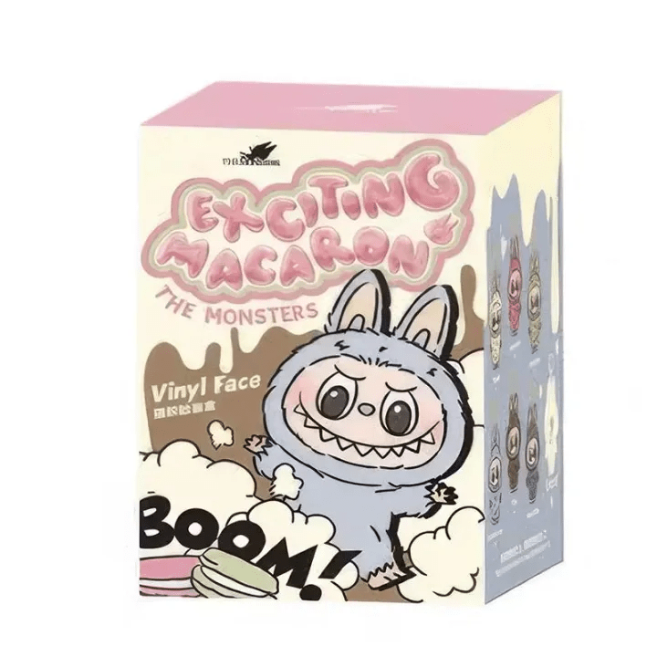 Labubu Macaron Monster Keychain Blind Box (Random Character) - 1 PC - Toynix