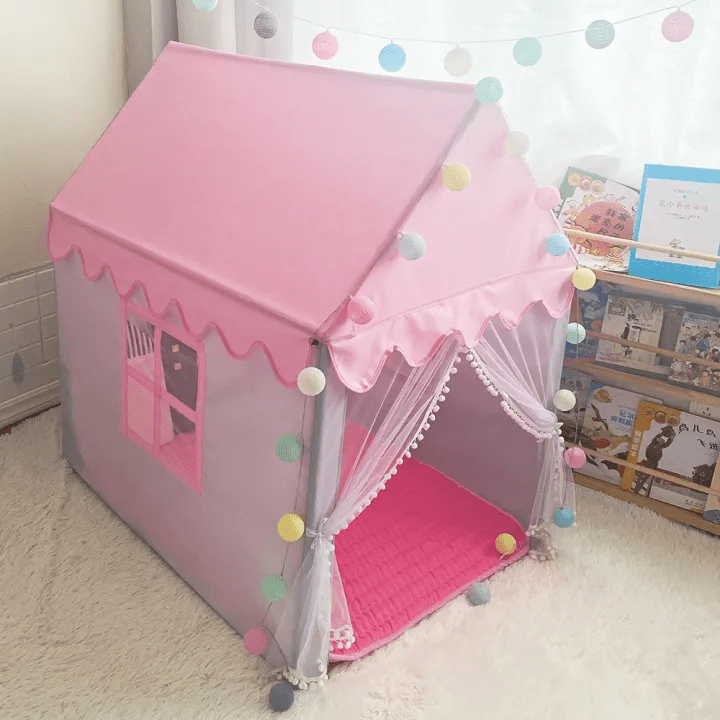 Kids Indoor House Playhouse Tent - Toynix