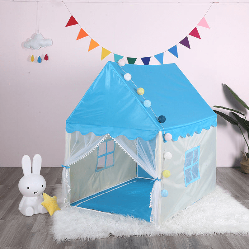 Kids Indoor House Playhouse Tent - Toynix
