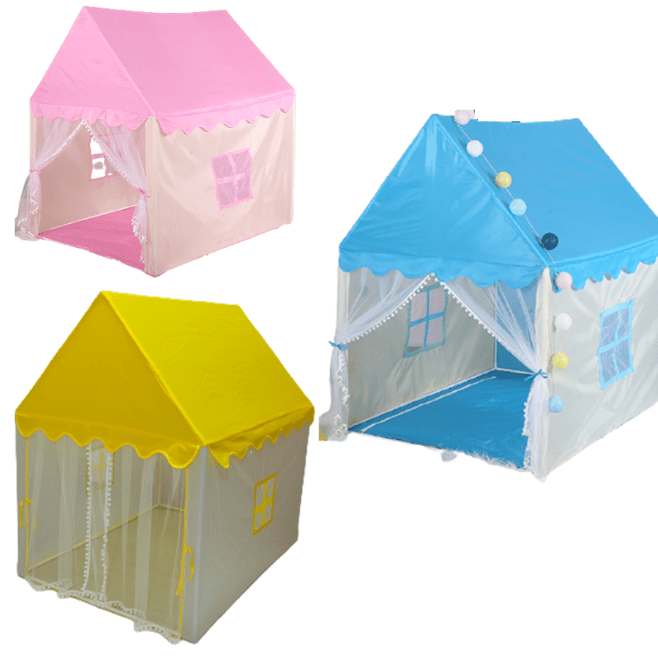 Kids Indoor House Playhouse Tent - Toynix