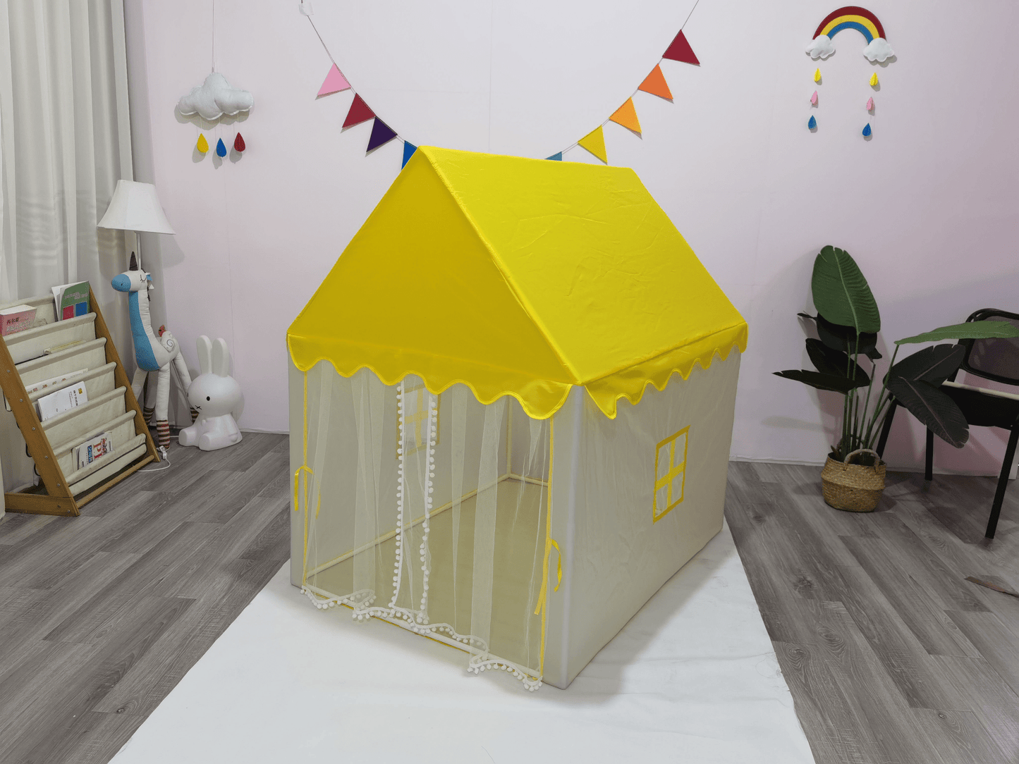 Kids Indoor House Playhouse Tent - Toynix