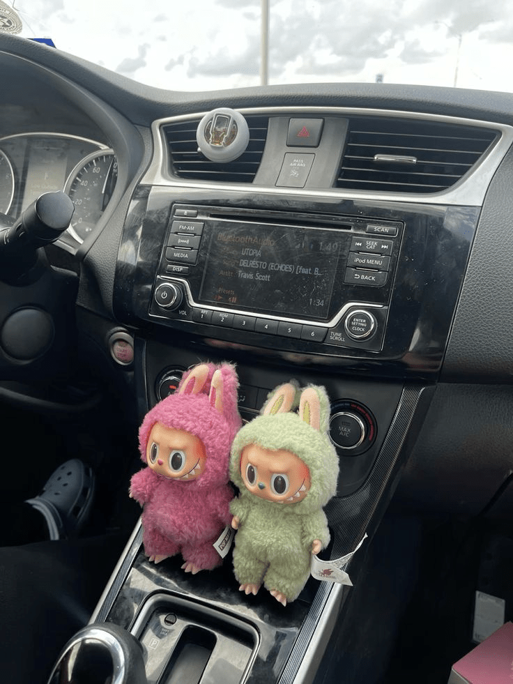 Labubu Macaron Monster Keychain Blind Box (Random Character) - 1 PC - Toynix