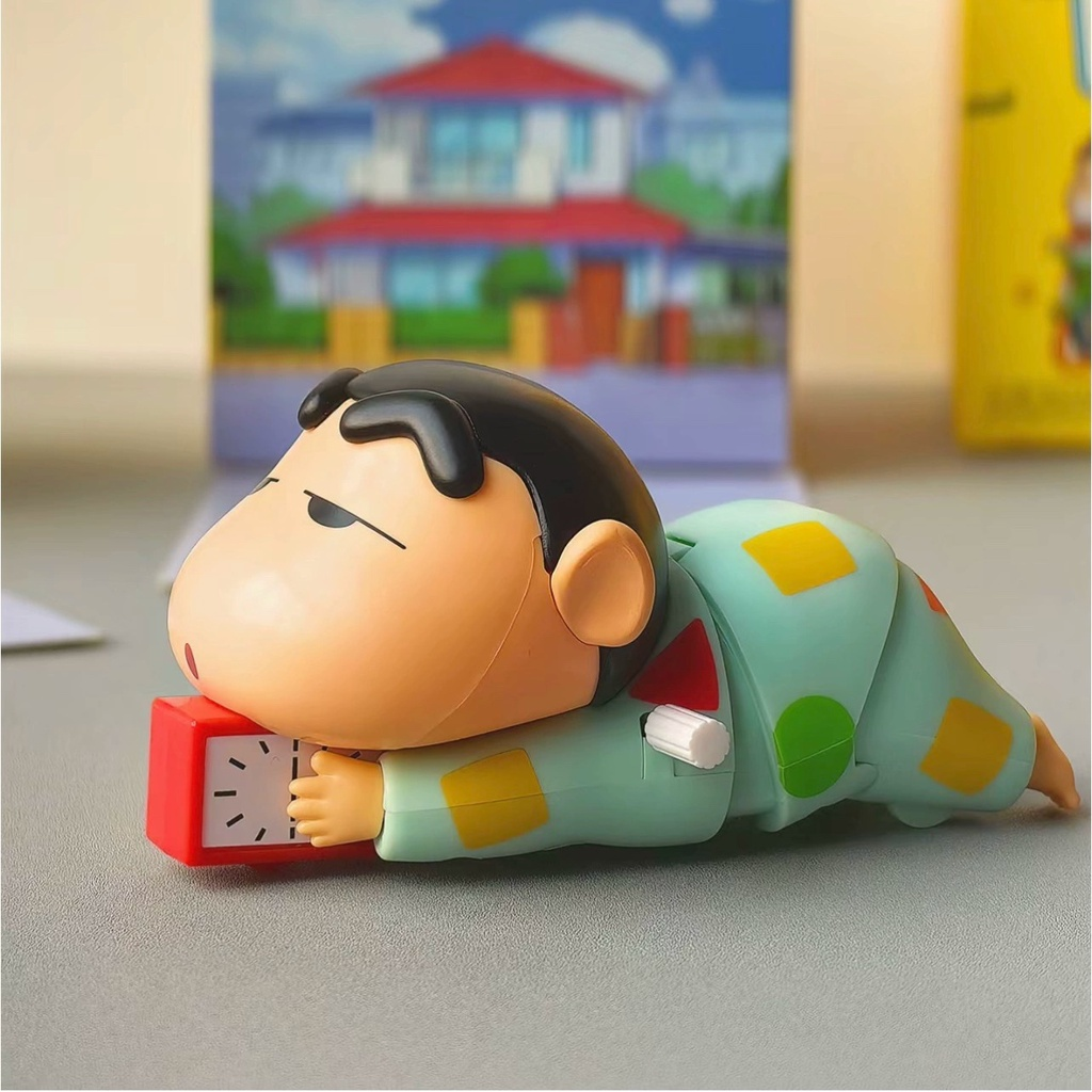 Anime Cartoon Crayon Shin-chan Crawling Toy for Babies