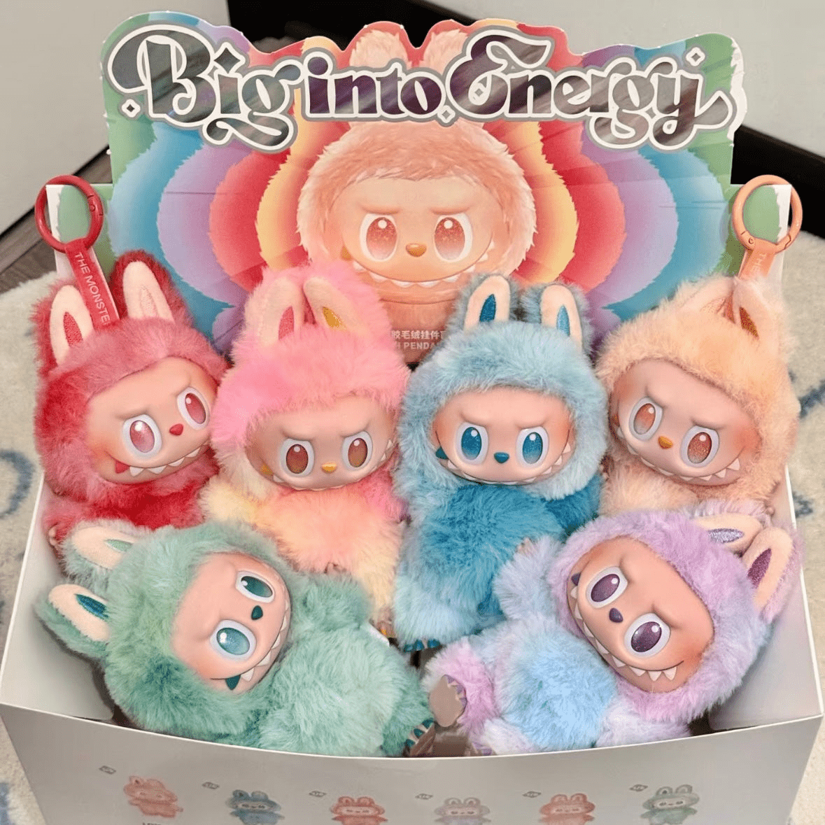 Labubu Big Into Energy Monster Keychain Blind Box (Random Character) - 1 PC - Toynix