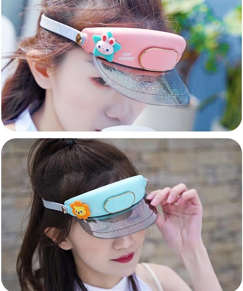 Sun Protector - Cute Hat with Cooling Fan - Toynix