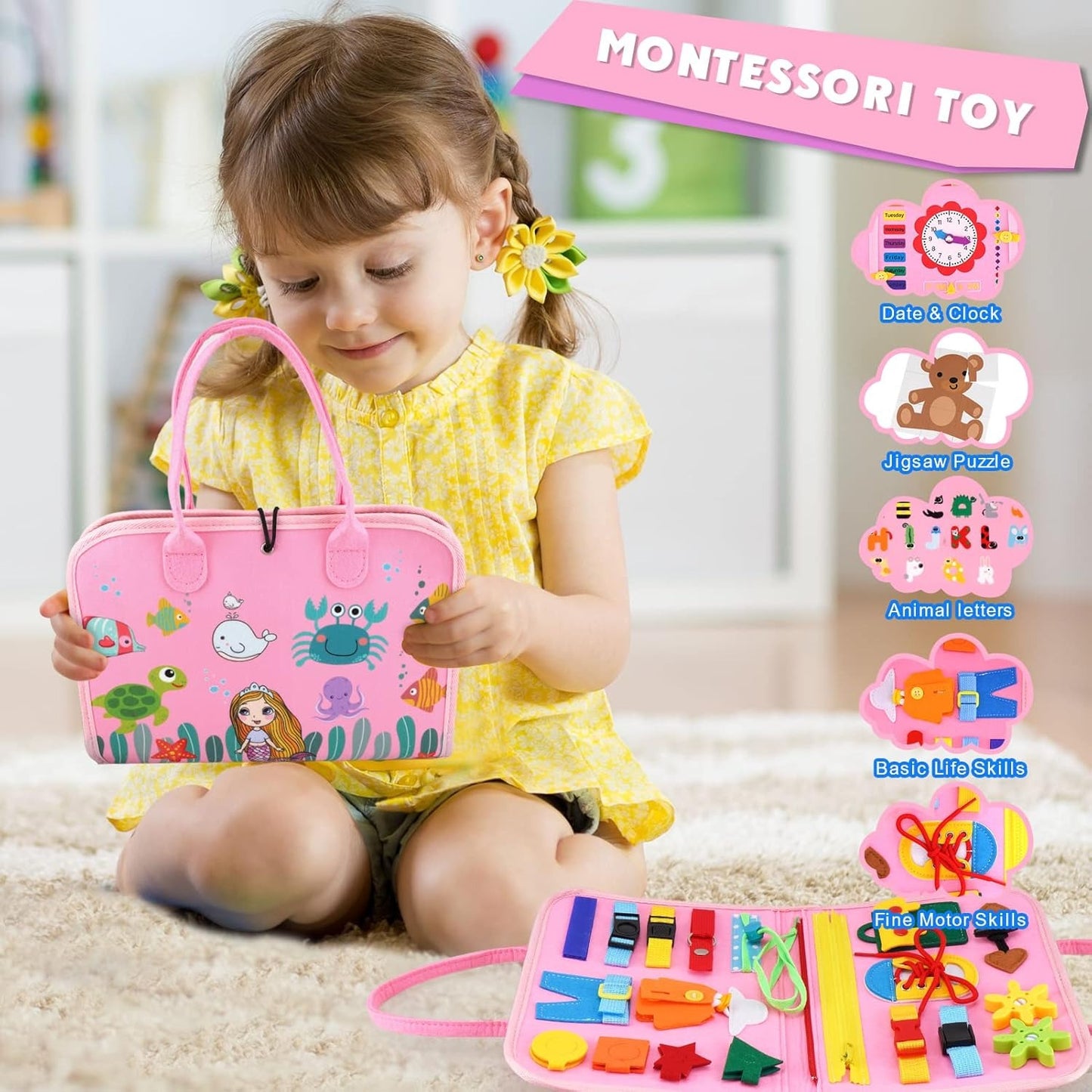 Children Early Education Fun Learning Board Set - Toynix
