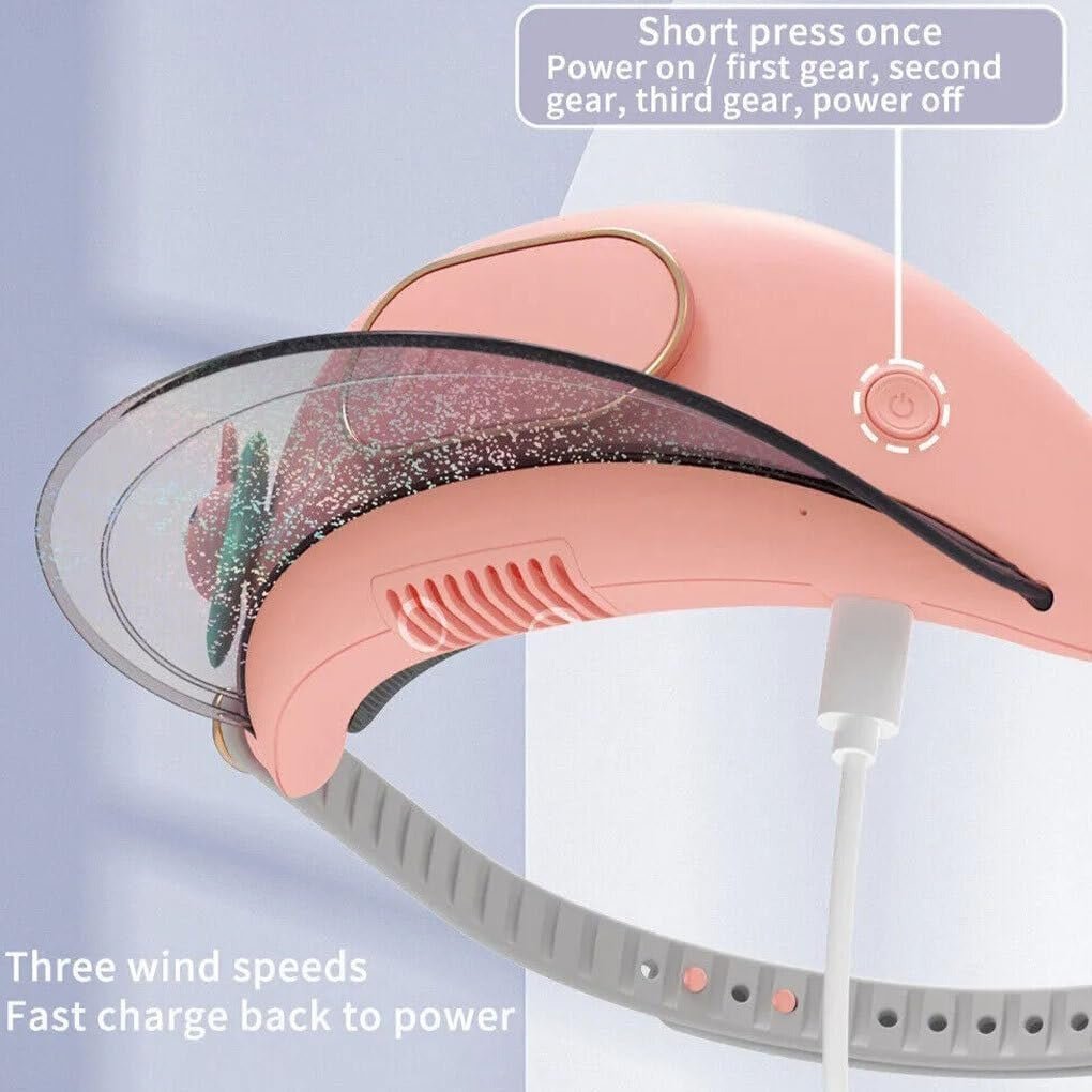 Sun Protector - Cute Hat with Cooling Fan - Toynix