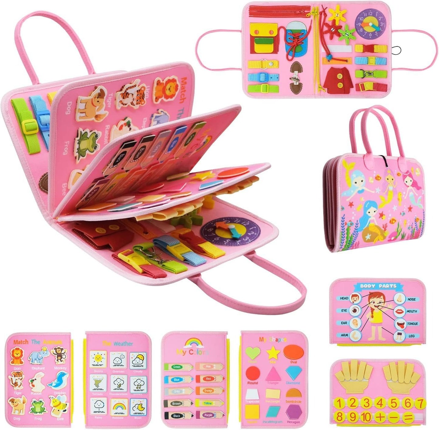 Children Early Education Fun Learning Board Set - Toynix