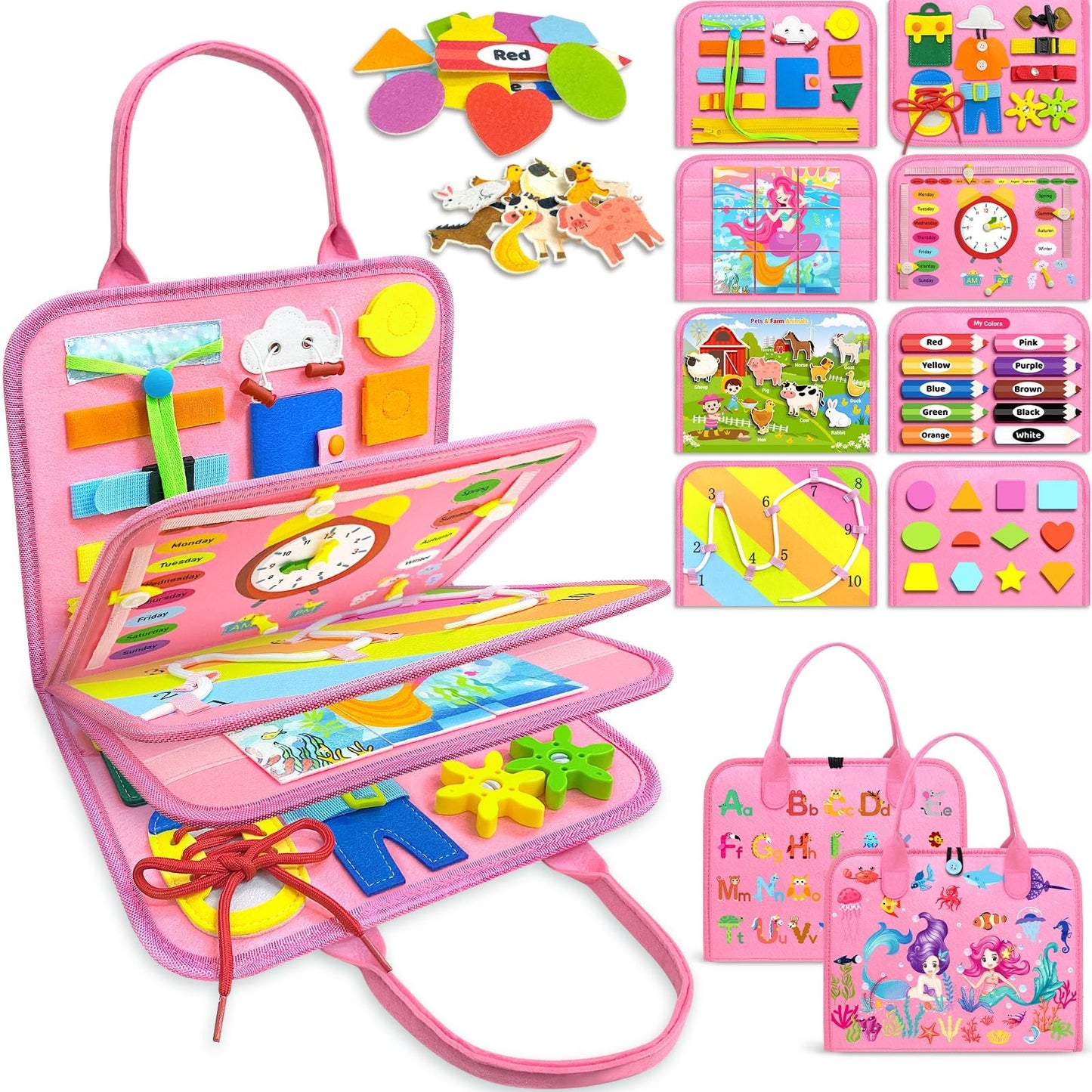 Children Early Education Fun Learning Board Set - Toynix