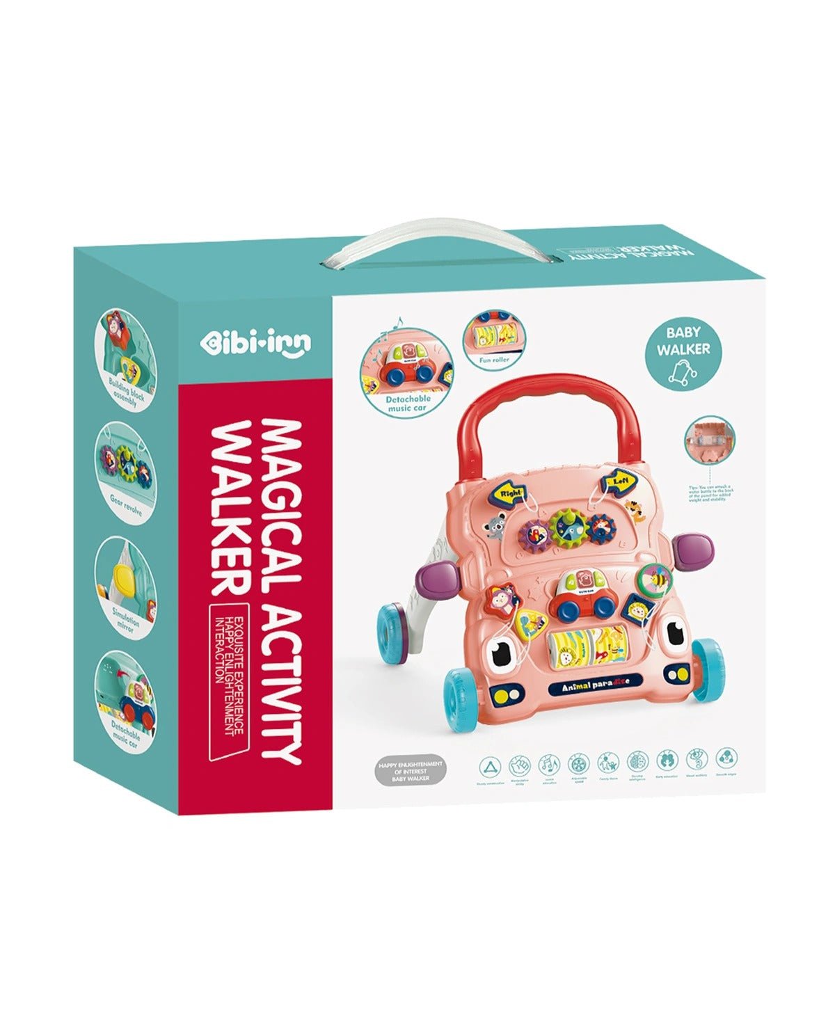 Baby Push Walker with Wheels - Toynix