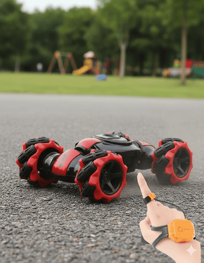 Remote Control Twisting Hand Gesture Sensing RC Stunt Car - Toynix