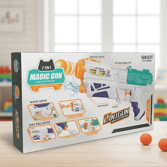 Magic Gun - Dual Function Gun - Toynix