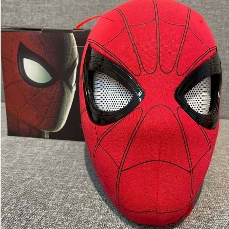Realistic Spiderman Mask With Moving Eyes - Toynix