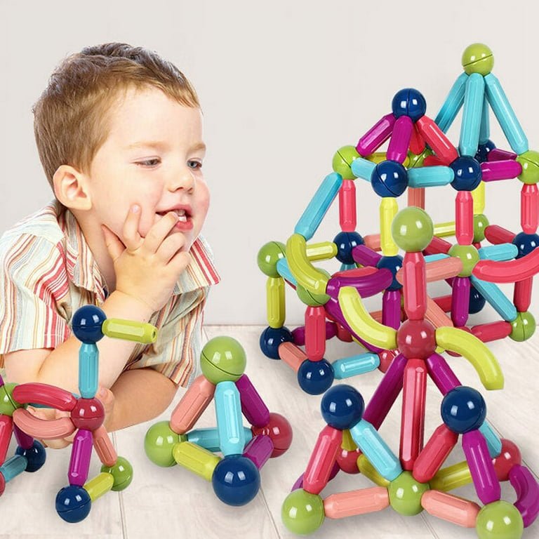 Magnetic Building Blocks Educational Toy - Toynix