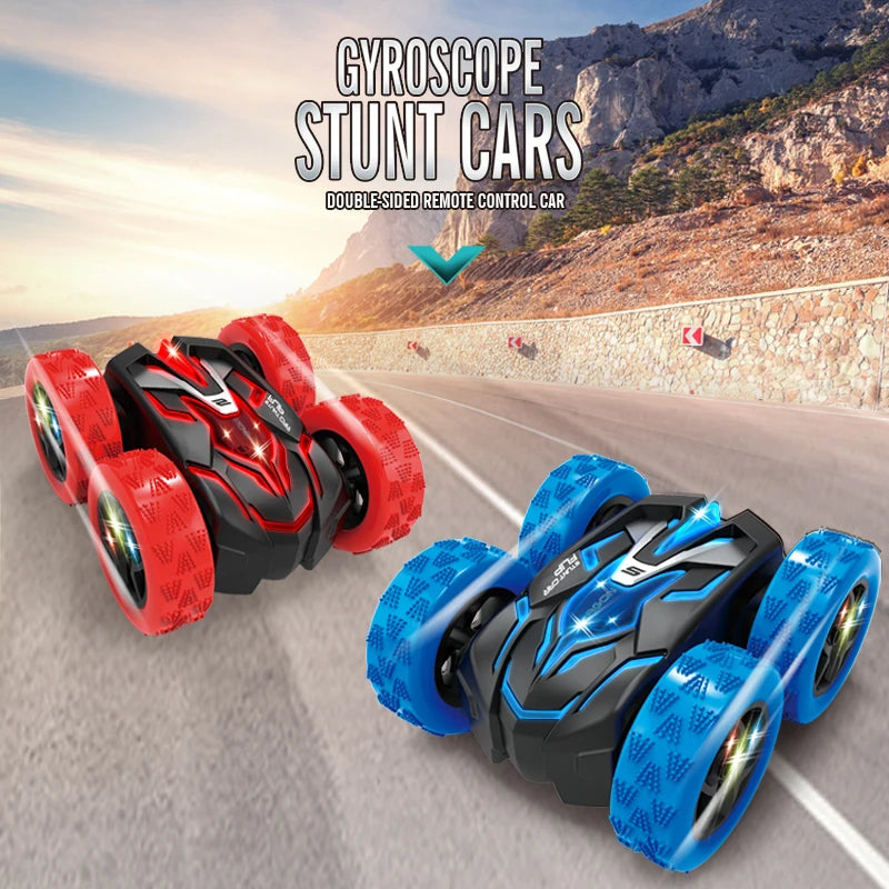 Double-Sided RC Stunt Car - 360° Rotating - Toynix