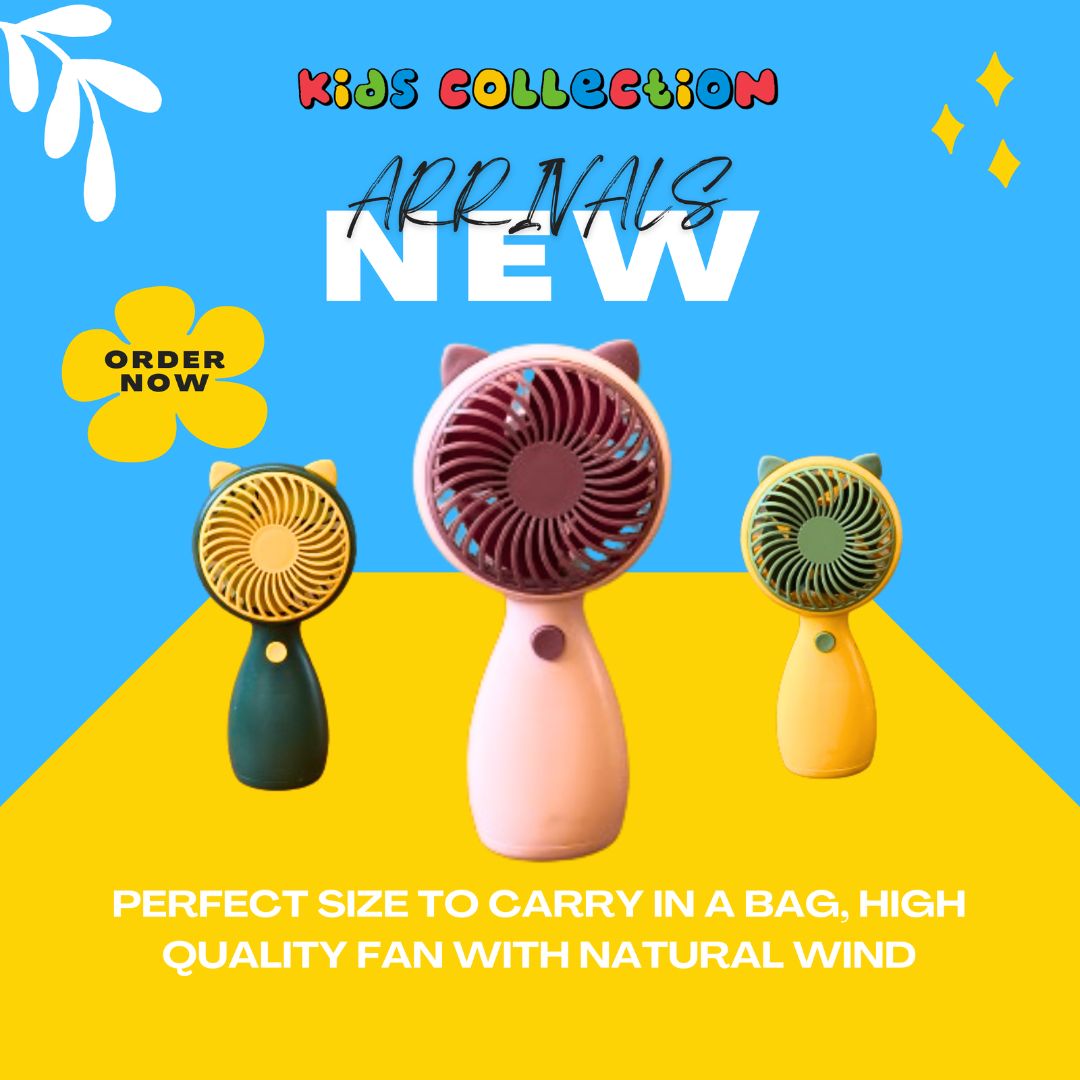 Multi-purpose Pocket Mini Fan (Rechargeable) Toynix