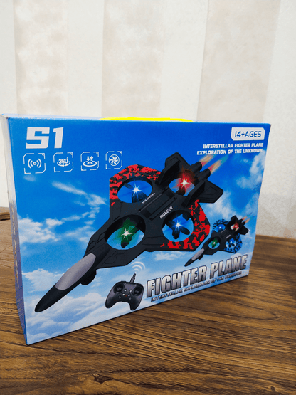 RC Combat Aircraft Drone – Remote Control Flying Jet Toy for Kids - Toynix