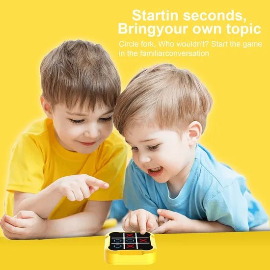 Sensory Tic Tac Toe Puzzle Board Game - Toynix