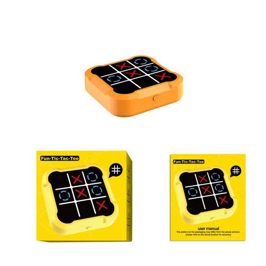 Sensory Tic Tac Toe Puzzle Board Game - Toynix