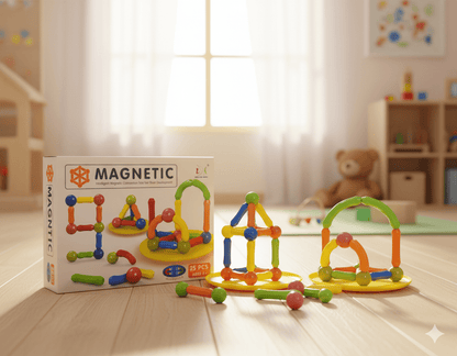 Magnetic Building Blocks Educational Toy - Toynix