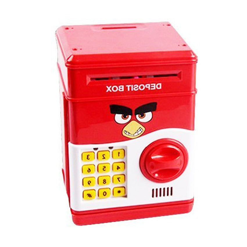 Doraemon Piggy Bank ATM Password Unlock, Mini ATM Money Saving Box for Kids, Cartoon Safe Bank, Electronic Piggy Bank Toynix