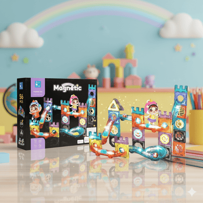 Tiles Magnetic Building Blocks for Kids - Toynix