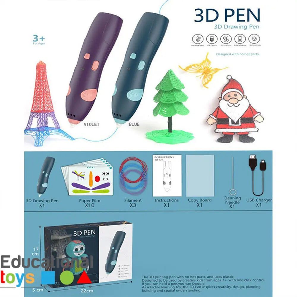 3D Pen for 3D Printing, Drawing Pen