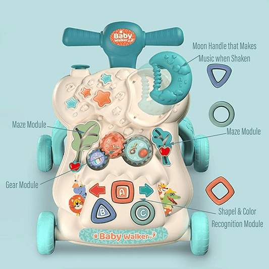 Baby Push Walker with Wheels - Toynix