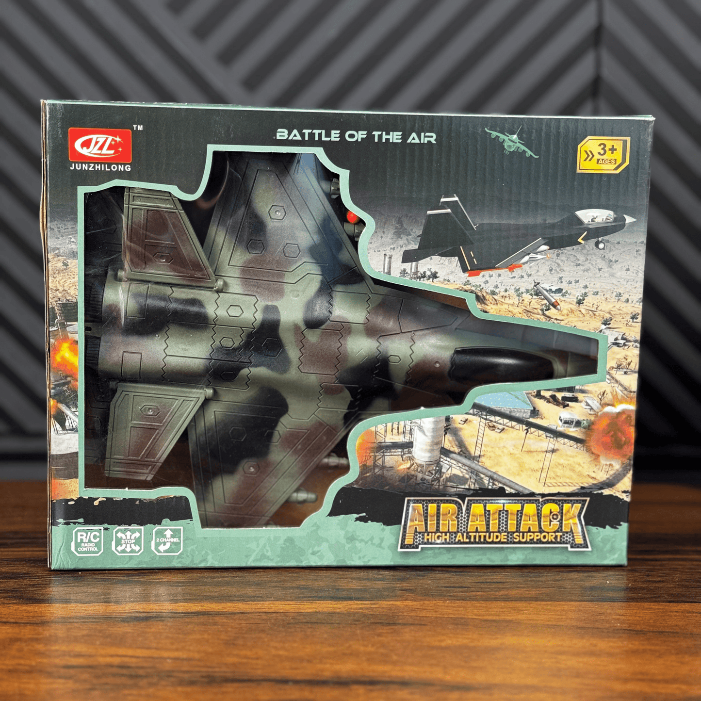 Remote Control Non - Flying Fighter Jet For Kids - Toynix