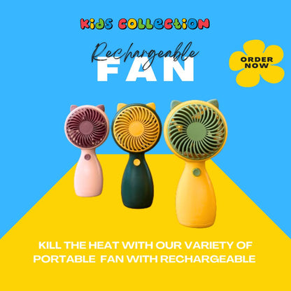 Multi-purpose Pocket Mini Fan (Rechargeable) Toynix