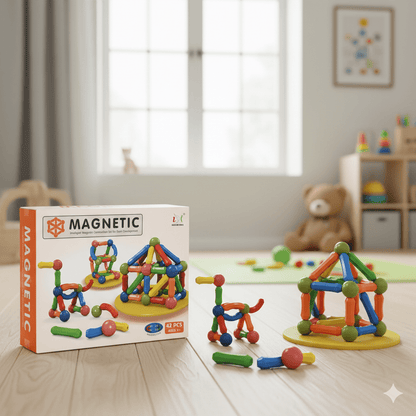 Magnetic Building Blocks Educational Toy - Toynix