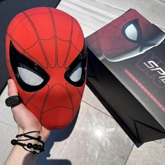 Realistic Spiderman Mask With Moving Eyes - Toynix