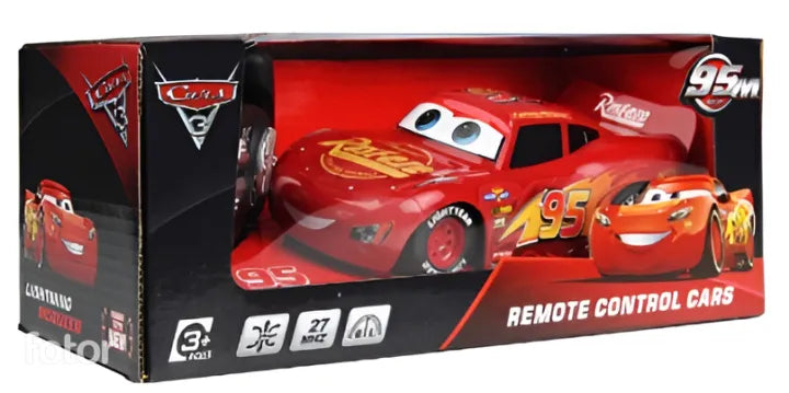 RC LIGHTNING MCQUEEN OF PIXAR CARS W/ REMOTE CONTROL CARS Toynix