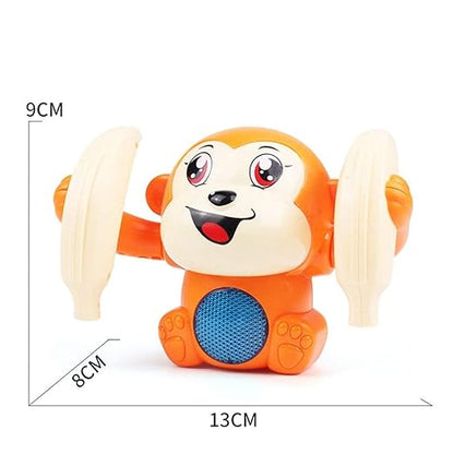 Rolling Banana Monkey Toys with Voice/Touch Sensor ON Dancing Monkey Toy Toynix