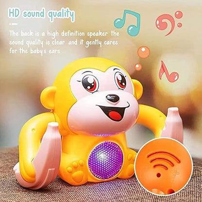 Rolling Banana Monkey Toys with Voice/Touch Sensor ON Dancing Monkey Toy Toynix