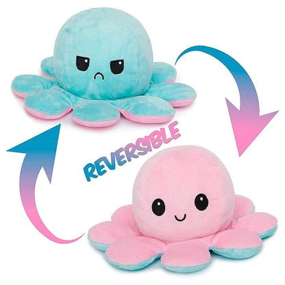 Reversible Octopus Stuffed Plush Toy - Toynix