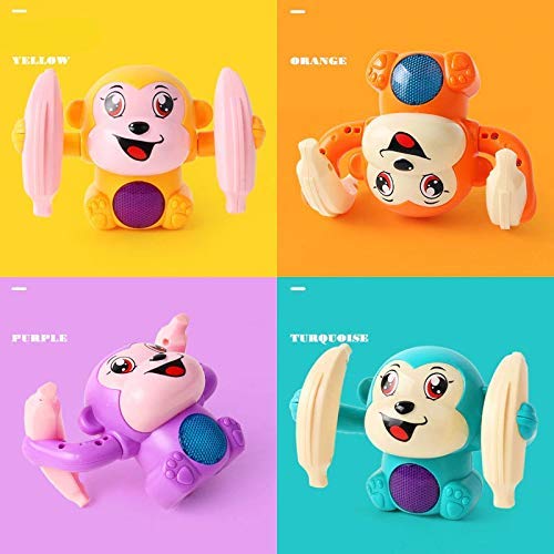 Rolling Banana Monkey Toys with Voice/Touch Sensor ON Dancing Monkey Toy Toynix