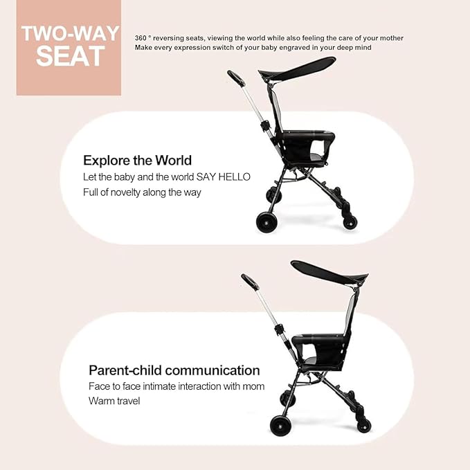Foldable & Light Weight Baby Stroller | Baby Carrier - Toynix