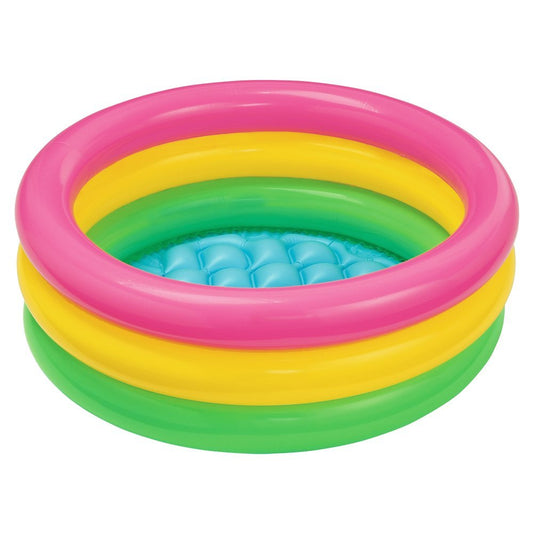 34X10IN SUNSET GLOW BABY POOL (58924) - Deliverrpk